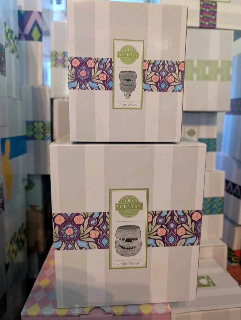 Under Wraps BUNDLE! 2 WaxWarmers • Full Sized & Mini Wall Plug-In • Retired BNIB